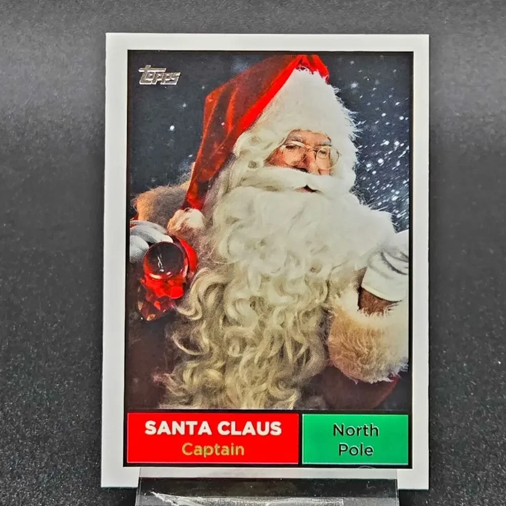 Topps Holiday The Santa Archives SSP Short Print Santas 1961, 1978, 1985 & 2014